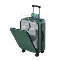 Valise à roulettes Spinner intelligente de haute qualité unisexe valise en PC pour les voyages personnels vente en gros de bagages