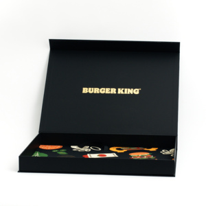 Cannacoast-Cajas de papel rígidas negras de lujo con cierre plegable magnético personalizado, logotipo personalizado para embalaje de caja de regalo - Product Image 1