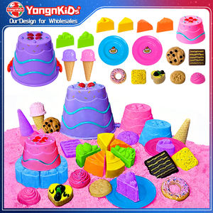 Casa de juegos de arena mágica para niños, caja de arena sensorial, juego de Educación Temprana, juguete de plástico con molde de arena espacial y caja de almacenamiento - Product Image 1