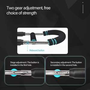 Wholesale Multifunctional Adjustable U-Arm Chest Expander,Adjustable Arm Exerciser U-Shaped Wrist Strength Trainer Expander - Product Image 3