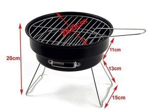 Maletín plegable de alta calidad, soporte para barbacoa, Mini parrilla para barbacoa sin humo de carbón - Product Image 5