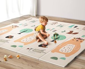 Tapis de jeu pliable pour bébé en XPE à motifs de dessins animés, tapis de jeu en <span class=keywords><strong>mousse</strong></span> pour tout-petits, jouets pour enfants - Product Image 1