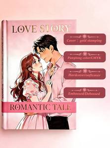 หนังสือสีสันสดใสคุณภาพสูงแบบสั่งทำพิเศษ พร้อมการเย็บแบบ Perfect Binding และขอบหนังสือพ่นสี หนังสือนิทานพร้อมบริการพิมพ์แบบส่วนตัว ขนาด A5 A6 - Product Image 5