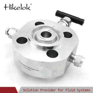 Block And Bleed Valve Process Interface Swagelok Type Stainless Steel Monoflange Double Block And Bleed Valve Manifolds