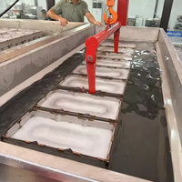 Seau de stockage de blocs de glace industriels fiable avec une capacité de 100 kg et un matériau galvanisé pour des performances optimales