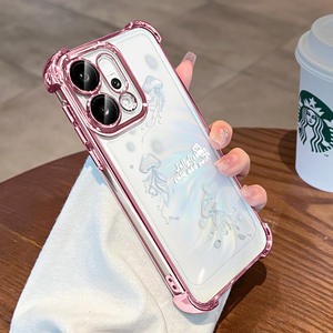 Nueva funda de teléfono transparente para iPhone 17 Medusas a prueba de golpes TPU Funda de teléfono transparente para iPhone 17 16 Pro Max 17 Air - Product Image 2