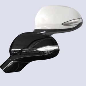 Pour Hyundai Santa <span class=keywords><strong>Fe</strong></span> 2019-2022, réflecteur de clignotant de montage, réflecteur de rétroviseur latéral, noir, réflecteur extérieur, <span class=keywords><strong>six</strong></span> lignes - Product Image 5