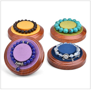 Bracelet Display Stand 10.3*3cm Microfiber Jewelry Tray For <b>Live</b> <b>Streaming</b> And Boutique Use - Product Image 2
