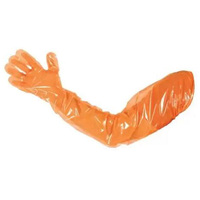 Gants vétérinaires longs en polyéthylène souple de haute qualité pour palpation rectale