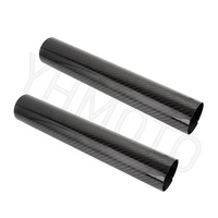 Pour 2024+ KTM GASGAS HUSQVAN FE TE EXC TPI Six Day ES 250 300 450 Pièces de moto Protection de fourche en fibre de carbone
