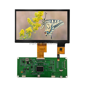 7 inch 1024x600 độ sáng cao TFT Màn hình <span class=keywords><strong>LCD</strong></span> 1000nits LVDS 40pin mô-đun hiển thị 7 \ "IPS tùy chọn màn hình cảm ứng Bảng điều khiển - Product Image 1