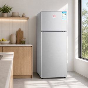 Frigorifero Gome OEM 118L a Doppia Porta a Risparmio Energetico, Congelatore Compatto Indipendente, Mini Frigo per Dormitorio, Hotel, Casa, Silenzioso - Product Image 3