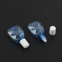 Los fabricantes suministran 10ML botella dispensadora de líquido transparente botella de gotas para los ojos botella de plástico