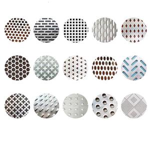 Prix d'usine OEM 201 304l 316 316l 410 430 0,5 mm 2 mm 5 mm Épaisseur Plaque perforée en acier inoxydable pour plafond - Product Image 5