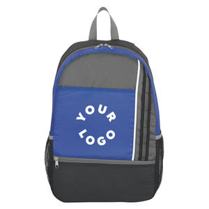 Sac à dos de voyage et scolaire imperméable personnalisé avec logo, idéal pour le sport, les activités de plein air, les étudiants, les cadeaux et les événements, avec des fonctionnalités promotionnelles personnalisables - Product Image 1