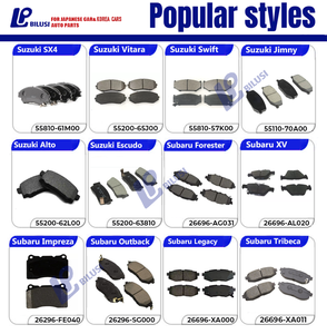 Bilusi D1567 04465-0K240 04465-0K300 04465-YZZR5 Pastillas de freno de disco de coche de cerámica semimetálicas delanteras para Toyota o Hilux Fortuner - Product Image 4