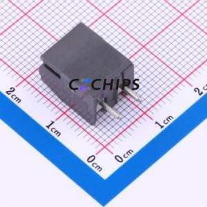 960-T-DS/02 Screw Terminal Block Through hole Component (THT),P=5.08mm Connector 1x2P 5.08mm Gray Through Hole - Product Image 2