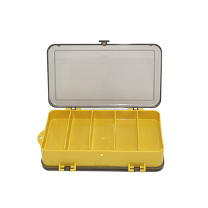 18*10*4cm Boîte de rangement pour leurre crochet Boîte de rangement double face combinable multifonctionnelle étanche pour matériel de pêche - Product Image 5