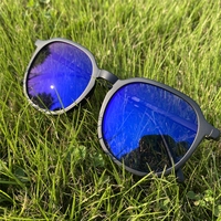 Lunettes photochromiques rondes TR90 simples et grandes pour femmes, anti-reflet, originales, noires, pour ordinateur, intérieur/extérieur