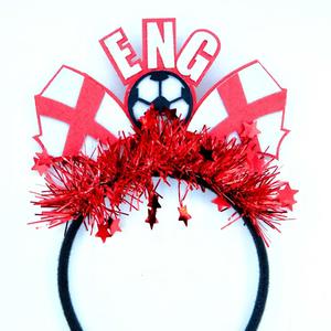Accesorios para Fanáticos <span class=keywords><strong>de</strong></span> la Copa Mundial <span class=keywords><strong>de</strong></span> Fútbol 2026, Diadema con Bandera <span class=keywords><strong>de</strong></span> la Selección Nacional, Aro para el Cabello <span class=keywords><strong>de</strong></span> Animadora, Artículos para Aficionados - Product Image 4