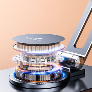 Support de téléphone portable de bureau paresseux Boneruy en gros, rotatif à 360°, antidérapant, mini support portable pour téléphone et tablette - Product Image 4