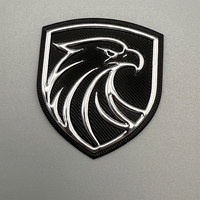 Logo personnalisé en PVC thermocollant, étiquettes imperméables pour vêtements et sacs d'extérieur