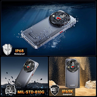 Oukitel WP200 Pro – Téléphone portable robuste 6,7 pouces FHD 120Hz, 24 Go + 1 To, 8800 mAh, 45W, 108 MP, Android 15, Wi-Fi 6, NFC, avec montres connectées offertes