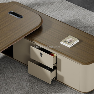 Zitai Moderner Chefschreibtisch-Set für Geschäftsführer - MDF-Material Modulares Design E1-Standard - Product Image 4