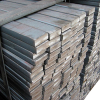 Prix bas barre plate laminée à chaud en acier damas billette d'acier en gros carbone Mme Flats bar 50-200mm prix