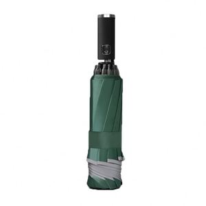 Inverse <b>Windproof</b> Three Folding Reverse With Reflective Stripe Auto Open and Close <b>Umbrella</b> 10 Ribs - Product Image 3