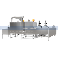 Machine d'extrusion de céréales pour petit-déjeuner Coco Popps/Ligne de production de flocons de maïs et de blé/Usine de production de riz croustillant au chocolat