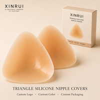 Couvre-tétons en silicone réutilisables, autocollants invisibles, imperméables, sans couture, OEM, vente en gros en vrac