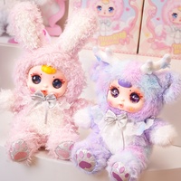 Choses Woo mm lait bonbons chérie bébé parcelle thème assis boîte aveugle mignon peluche poupée cadeau pour les filles 14 ans et plus exquis