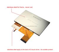 Panel táctil PCAP capacitivo OEM ODM de 4,3 pulgadas, pantalla táctil LCD, pantalla de cristal para fotocopiadora