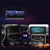 Android Carplay untuk Nissan GT-R 2017-2024 Radio Mobil GPS Navigasi Perekam Kaset Pemutar Multimedia Head Unit Stereo Mobil