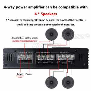 Amplificador de Audio para Auto de 6800W, Altavoz Estéreo con Bajos, DC 12V, Amplificadores de Audio para Auto y Hogar, Subwoofer, Amplificadores de Potencia, Procesador de Audio - Product Image 3