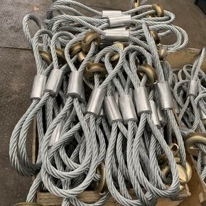Fune Metallica ad Alta Resistenza Direttamente dalla Fabbrica - Occhiello Morbido Giuntato a Mano, Zincata per Sollevamento, Produzione e Costruzione - Product Image 2