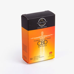 Wholesale Eco- Friendly Custom <b>Printed</b> Tuck Top Cardboard Package Boxes for CBD Medicine Products Scar Gel Packaging - Product Image 4