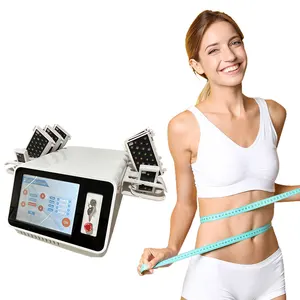 Professionnel Lipo laser corps remodelage Diode laser resserrement de la peau 30khz cavitations S forme 209mw amincissant la machine