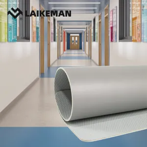 Rollos de Suelo Vinílico de PVC Impermeable y Duradero para Guarderías y Hospitales, Suelo Vinílico Médico Antibacteriano para Interiores de 2 mm - Product Image 2