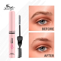 Gel fixateur transparent pour sourcils, longue tenue, effet laminé, maquillage végétalien, minéral et biologique, faible MOQ