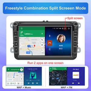 Đài phát thanh xe với Carplay Android tự động cho <span class=keywords><strong>VW</strong></span> Golf Passat Jetta <span class=keywords><strong>Caddy</strong></span> EOS TIGUAN Polo 8 ''Màn hình cảm ứng với camera phía sau xe Stereo - Product Image 3
