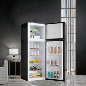 Factory Sales Large Capacity Custom Made Double Door Home Freezer Top-Freezer <b>Refrigerator</b> With Bottom Freezer Cheap Price House - Product Image 3