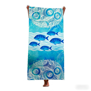 Serviette de plage personnalisée en microfibre de haute qualité, luxueuse, sans sable, super légère - Product Image 4