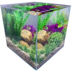 Frameloze Randloze Optische Kristalheldere Kunstmatige Klaar Set All-Up In <span class=keywords><strong>One</strong></span> Fighter Gaming <span class=keywords><strong>Aquarium</strong></span> Levert Fishtank <span class=keywords><strong>Aquarium</strong></span> - Product Image 1