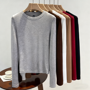 <span class=keywords><strong>Camiseta</strong></span> <span class=keywords><strong>interior</strong></span> de manga larga con capa base de <span class=keywords><strong>lana</strong></span> merina Lyocell para <span class=keywords><strong>mujer</strong></span> - Product Image 3