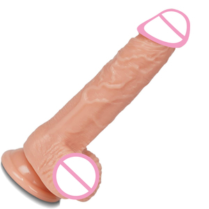 7.1 Polegada Realista Adulto Sexo Brinquedo Corpo Seguro G Spot Silicone Dildo com Forte Sucção Cup Hands Free Play - Product Image 2
