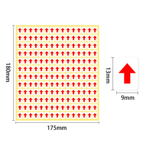 สติกเกอร์ติดด้วยตัวเอง รูปแบบลูกศรสีแดง พิมพ์ลายตามสั่ง ออกแบบพิเศษ ขายดี - Product Image 6