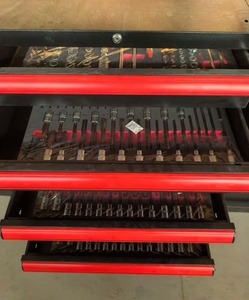 Armoires de <span class=keywords><strong>garage</strong></span> modulaires flexibles, poste de travail, chariot à outils, 352 pièces, outils de réparation automobile, acier robuste, OEM - Product Image 5