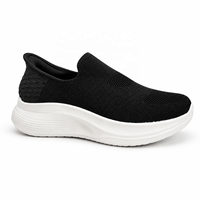 2026 Logo Personnalisé Baskets Chaussette Homme 5D Mains Libres Flyknit Slip On Plateforme Rembourrée Marche Prière